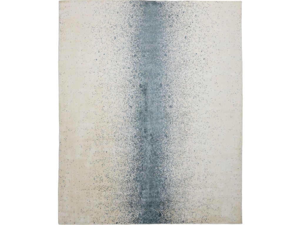 Grier Modern Gradient and Ombre, Blue/Ivory/Gray, 8' x 10' Area Rug - main image
