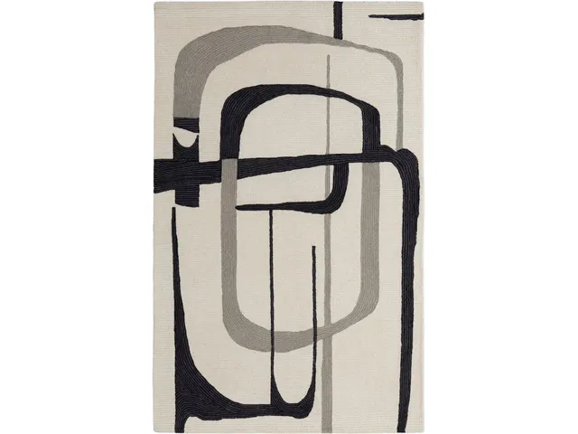 Maguire IVORY/BLACK Rug