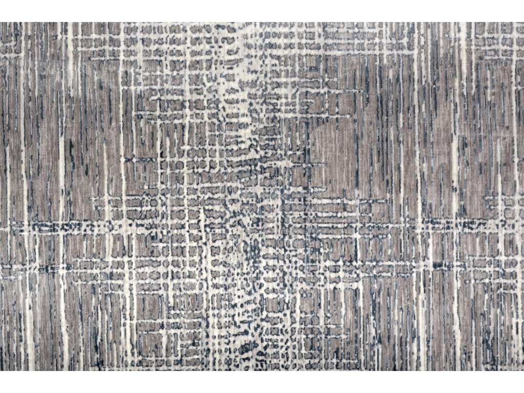 Kyra Transitional Abstract, Gray/Blue, 1'-8" x 2'-10" Accent Rug - image 4