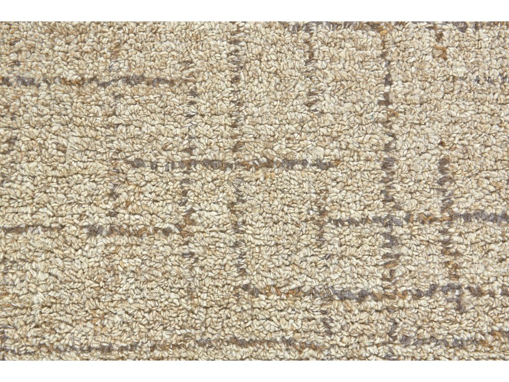 Morisco Transitional Geometric, Tan/Gray/Black, 5' x 8' Area Rug - image 3