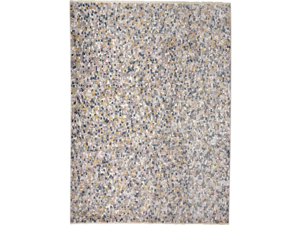 Kyra Transitional Color Block, Taupe/Tan/Orange, 1'-8" x 2'-10" Accent Rug - main image