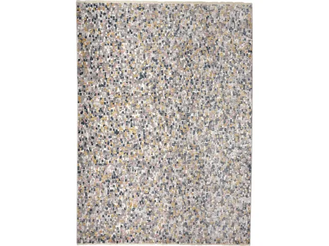 Kyra Transitional Color Block, Taupe/Tan/Orange, 1'-8" x 2'-10" Accent Rug