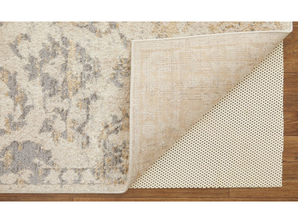 Camellia Transitional Medallion, Gray/Ivory/Gold, 4'-3" x 6'-3" Accent Rug - image 5