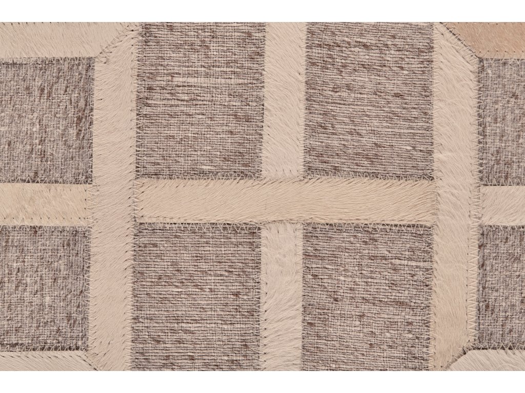 Fannin Transitional Geometric, Brown/Tan/Ivory, 5' x 8' Area Rug - image 2