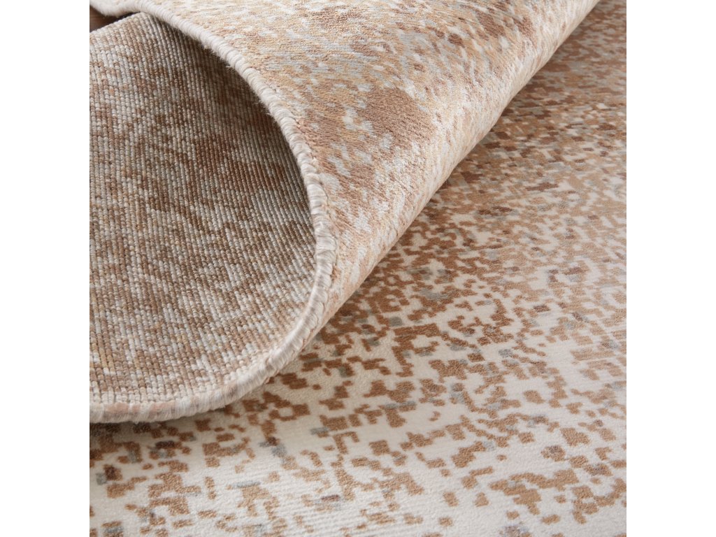 Grier Modern Gradient and Ombre, Brown/Taupe/Ivory, 8' x 10' Area Rug - image 8