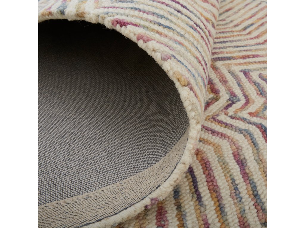 Lorrain Modern Geometric, Tan/Black, 3'-6" x 5'-6" Accent Rug - image 8