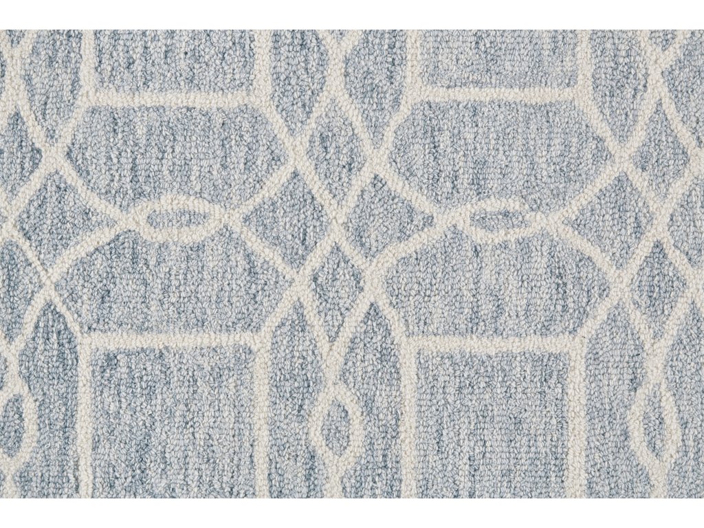 Rhett Transitional Trellis and Lattice, Gray/Ivory, 5' x 8' Area Rug - image 3