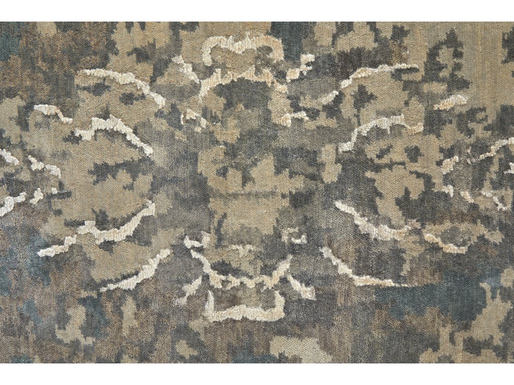 Adira Transitional Watercolor, Gray/Ivory/Taupe, 9'-6" x 13'-6" Area Rug - image 4