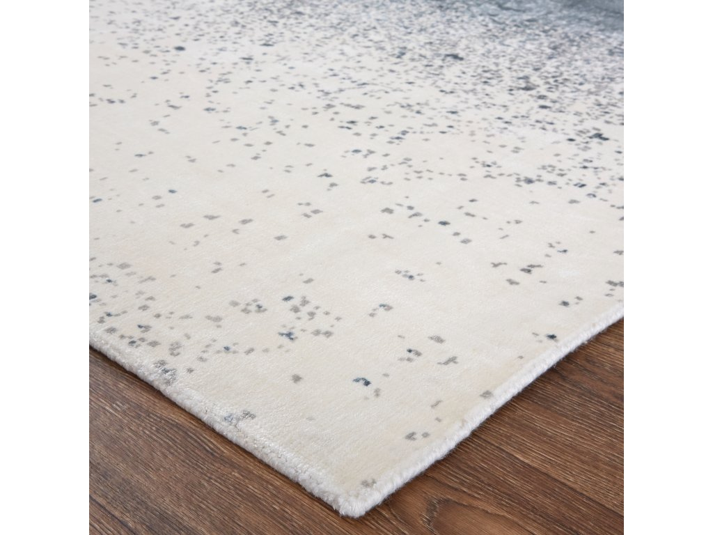 Grier Modern Gradient and Ombre, Blue/Ivory/Gray, 8' x 10' Area Rug - image 4
