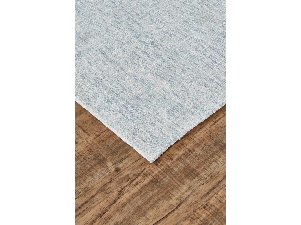 Zaria Transitional Abstract, Blue/White, 5' x 8' Area Rug - image 2