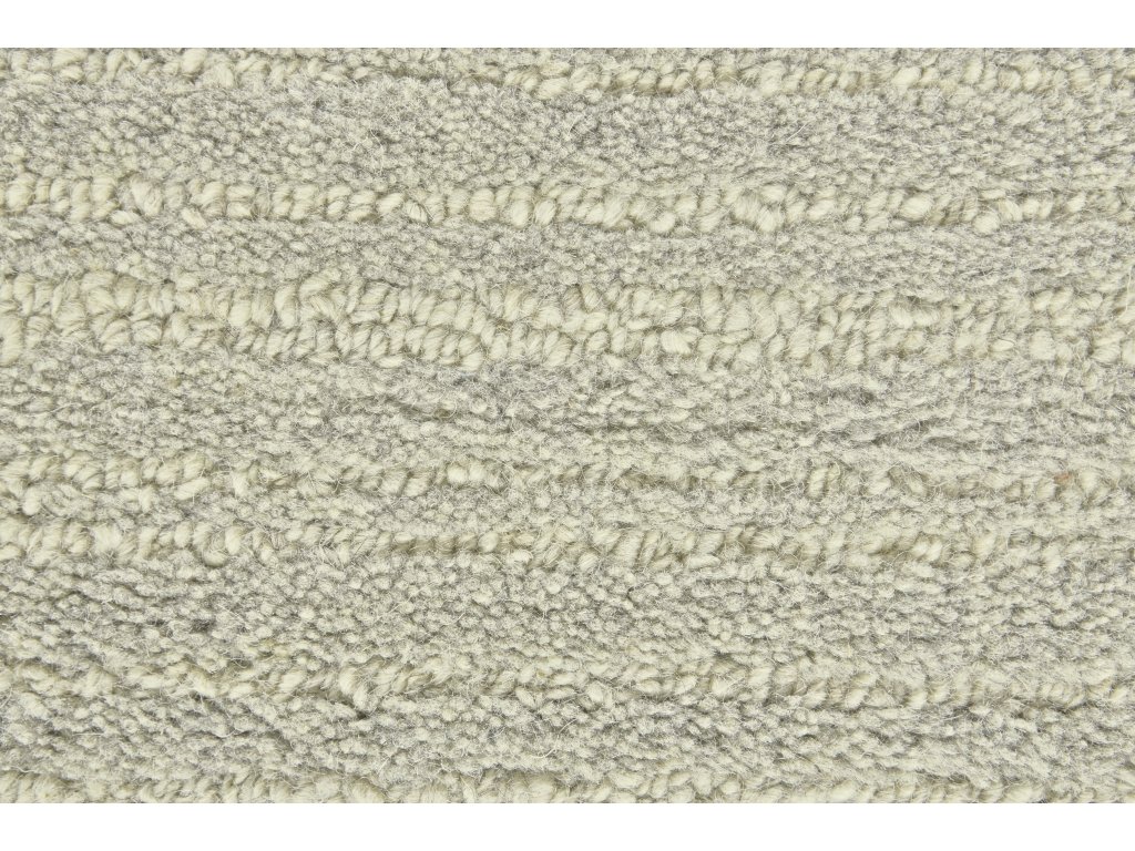 Morisco Transitional Stripes, Gray/Ivory, 5' x 8' Area Rug - image 3