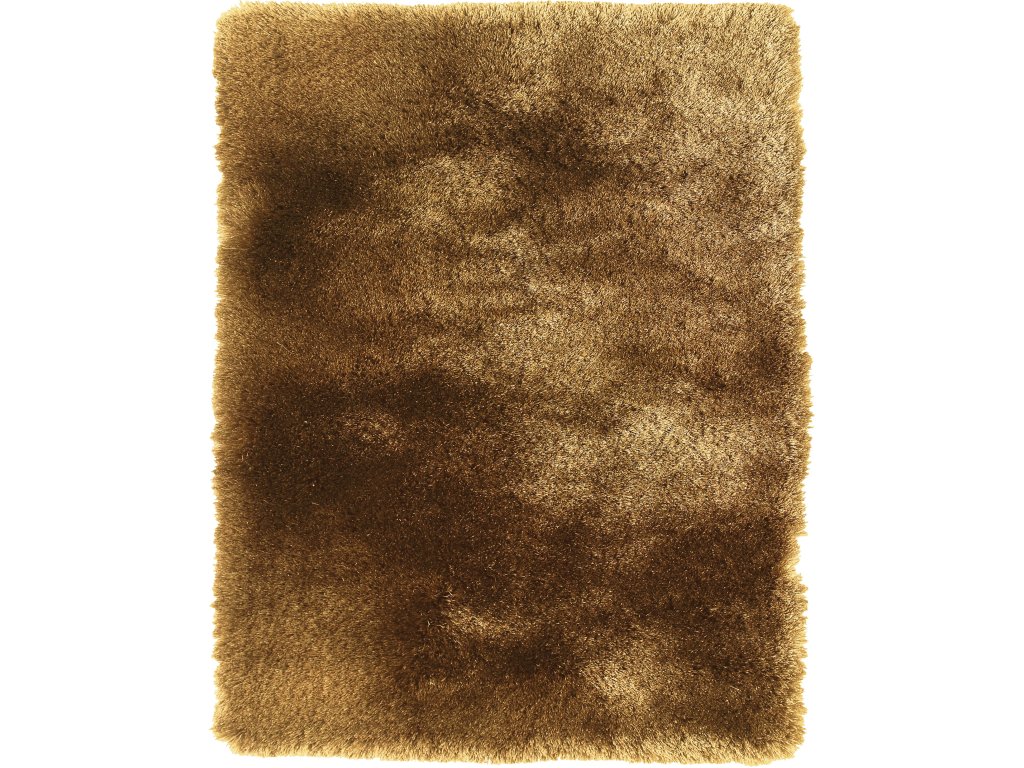 Indochine Modern Solid, Brown/Gold, 7'-6" x 9'-6" Area Rug - main image