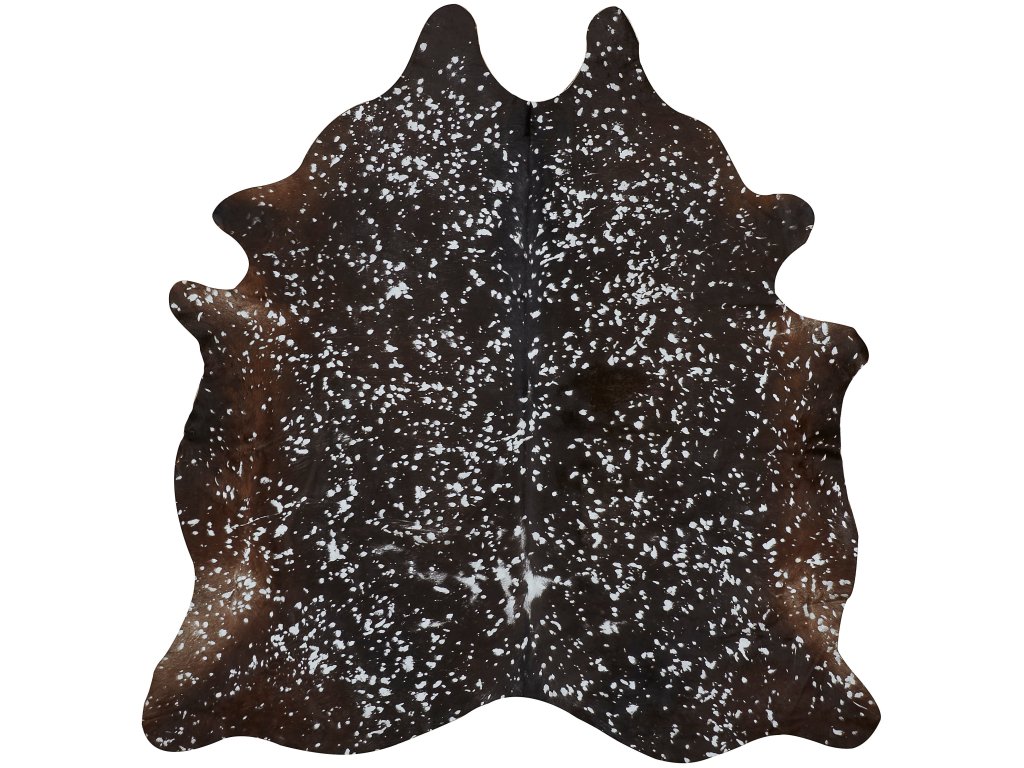 Ellyse Transitional Animal Print, Silver/Brown, Large Shaped Rug - main image