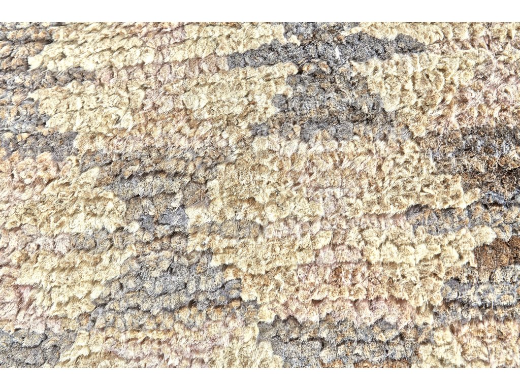 Neela Transitional Geometric, Yellow/Brown, 5'-6" x 8'-6" Area Rug - image 3