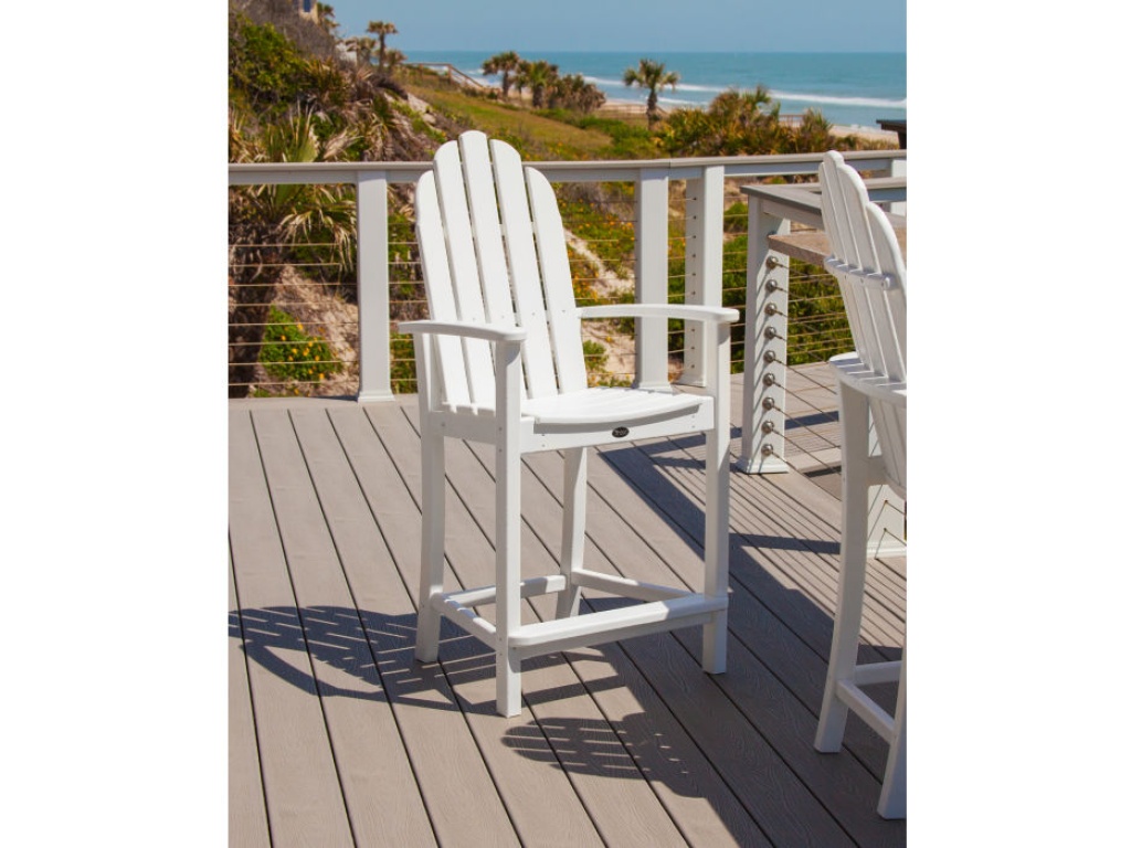 Trex Outdoor Furniture Cape Cod Adirondack Counter Chair, alternate view 1