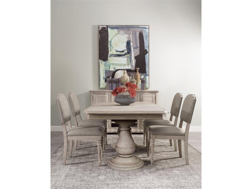 Double Pedestal Table Base - main image