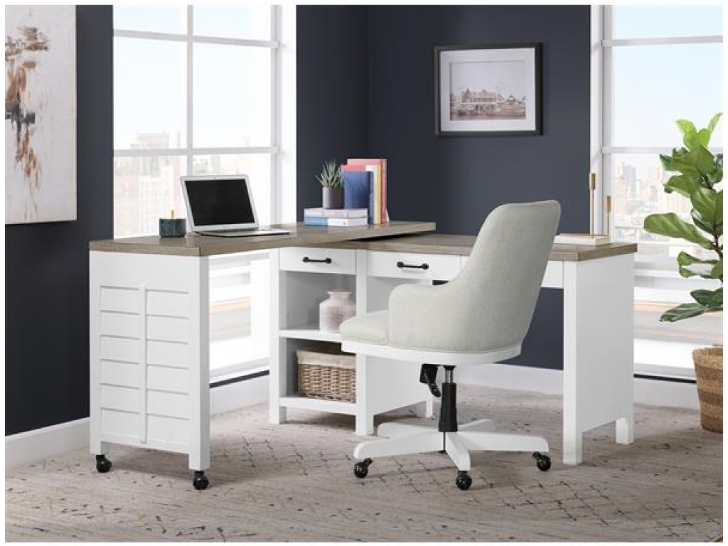 Upholstered Desk Chair - image 5