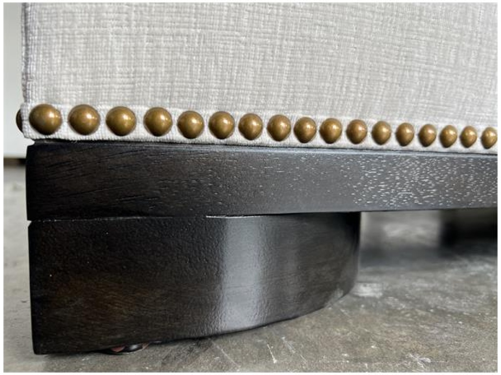 Queen/King Upholstered Bed Rails - image 4