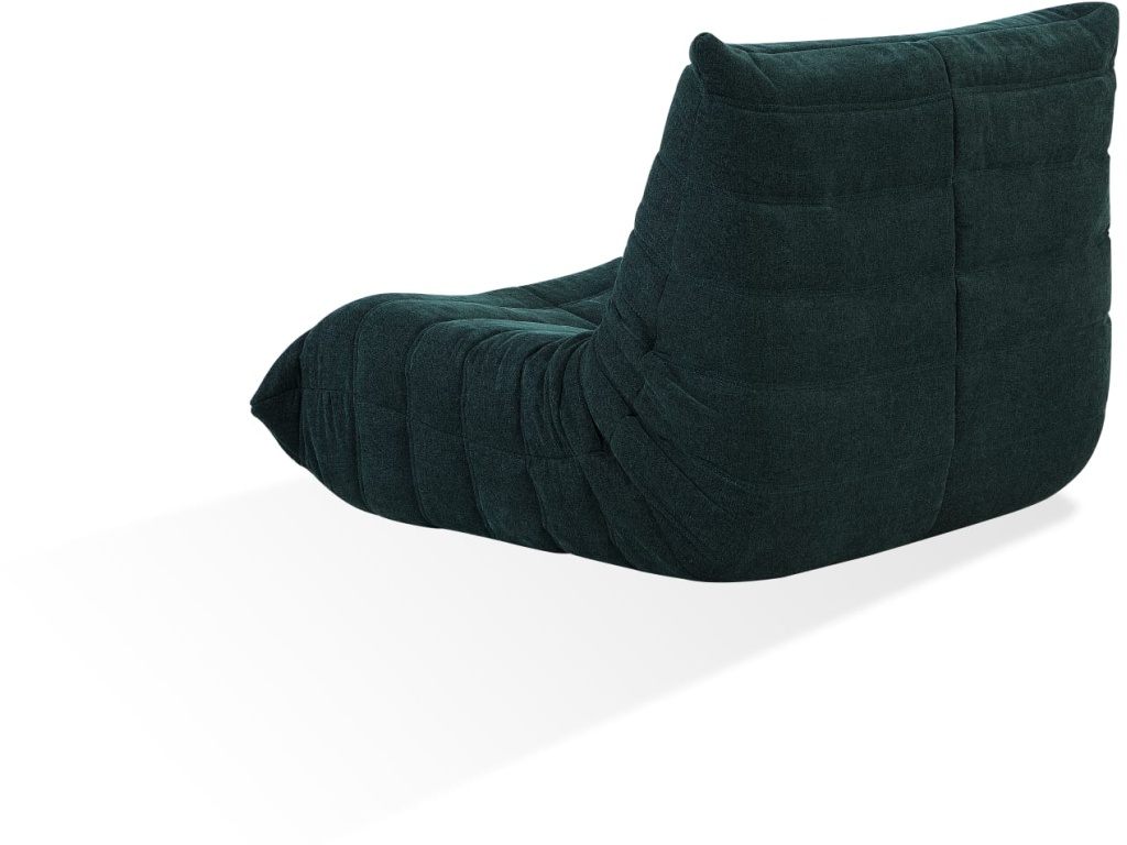 Flex Upholstered Lounge Chair in Emerald Chenille - image 3