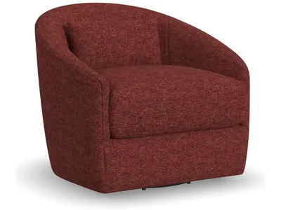 Shelly Fabric Swivel Chair