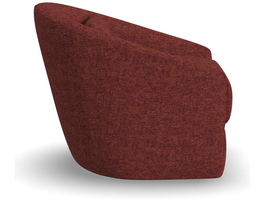 Shelly Fabric Swivel Chair - image 3