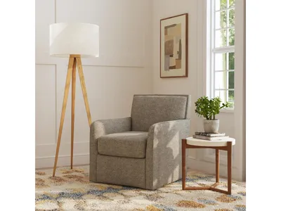 Beckett Fabric Swivel Chair
