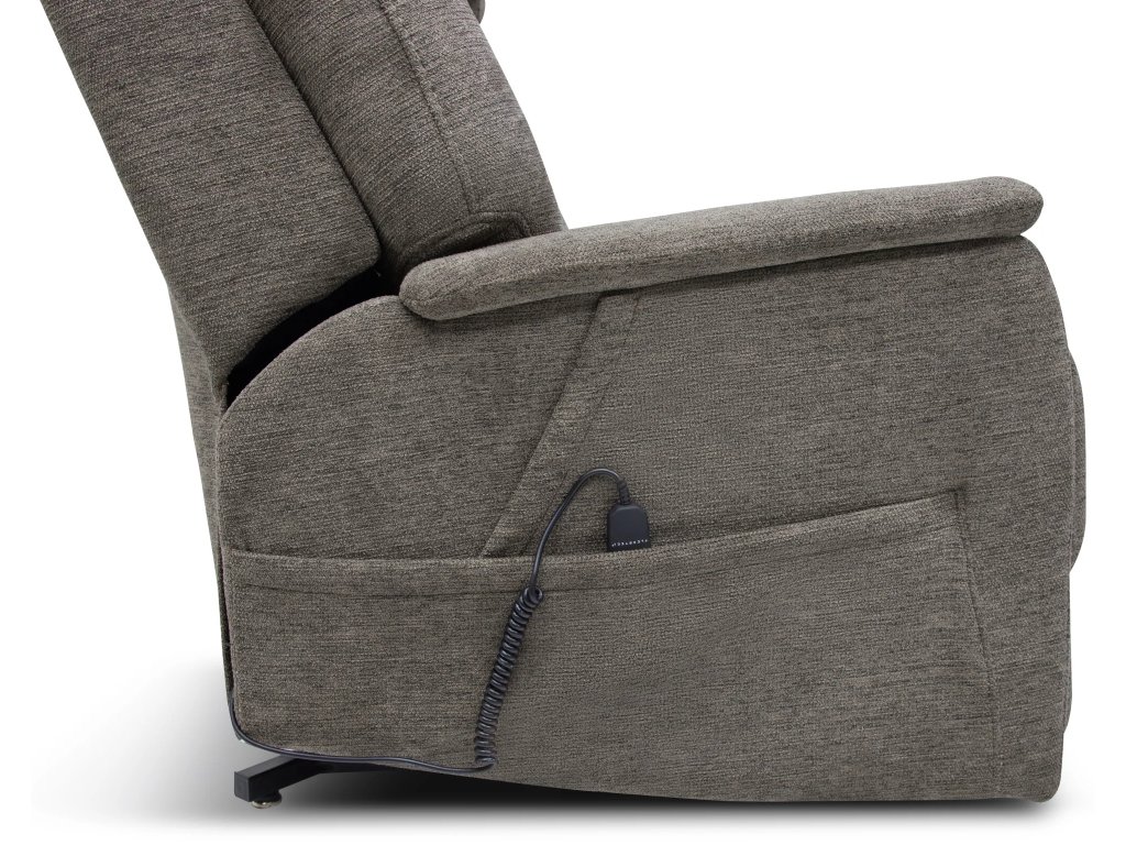 Zecliner Model 3+ Petite Fabric Power Sleep Chair with Power Headrest, Lumbar, Heat & Massage - image 5