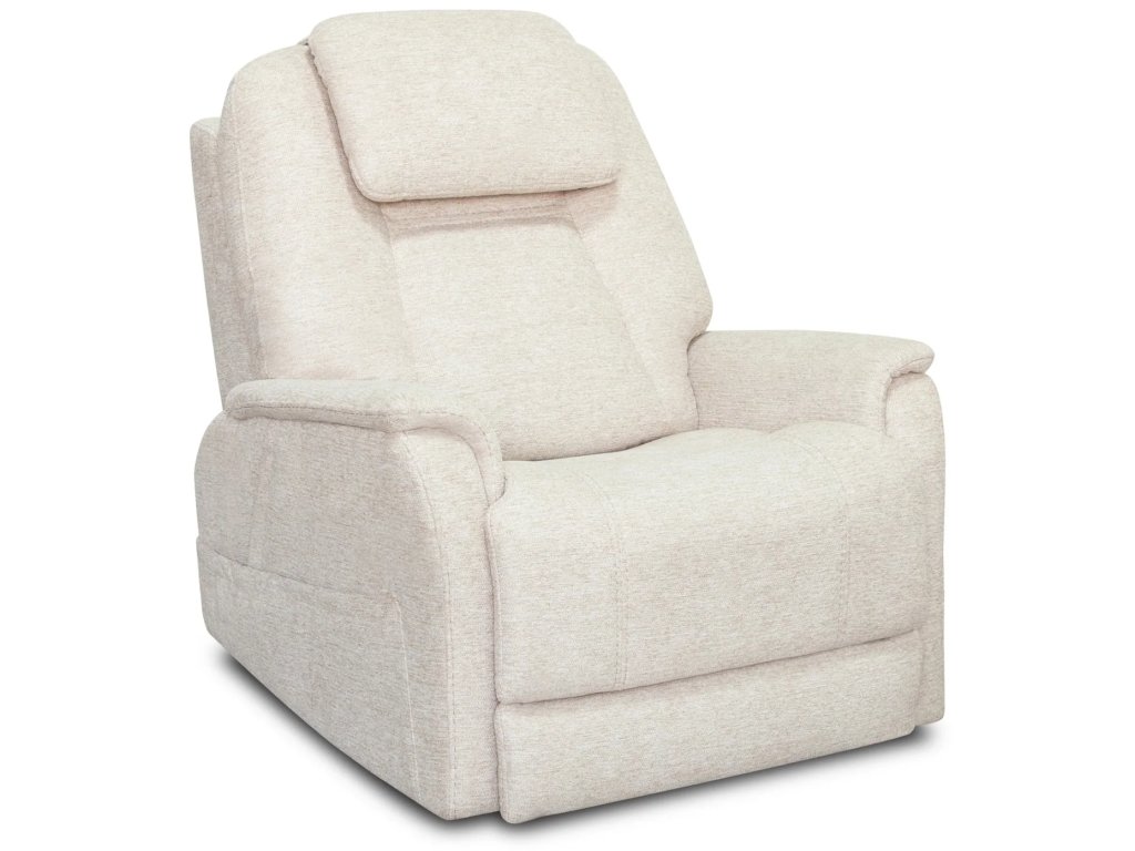 Zecliner Model 3+ Petite Fabric Power Sleep Chair with Power Headrest, Lumbar, Heat & Massage - main image