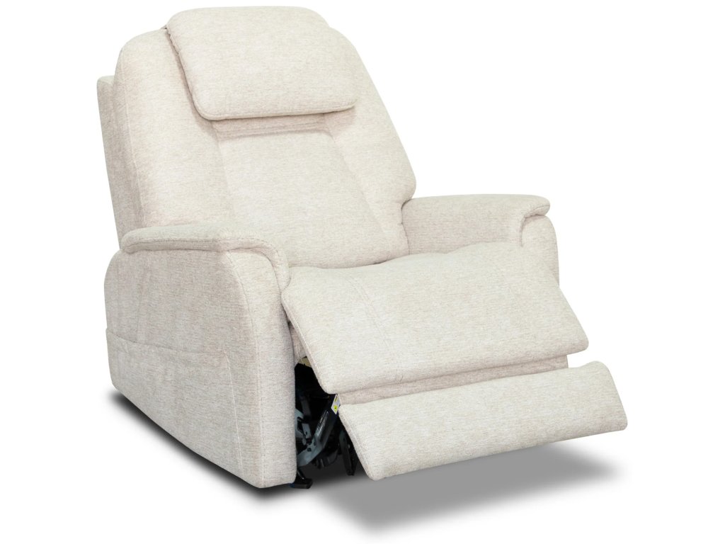 Zecliner Model 3+ Petite Fabric Power Sleep Chair with Power Headrest, Lumbar, Heat & Massage - image 4
