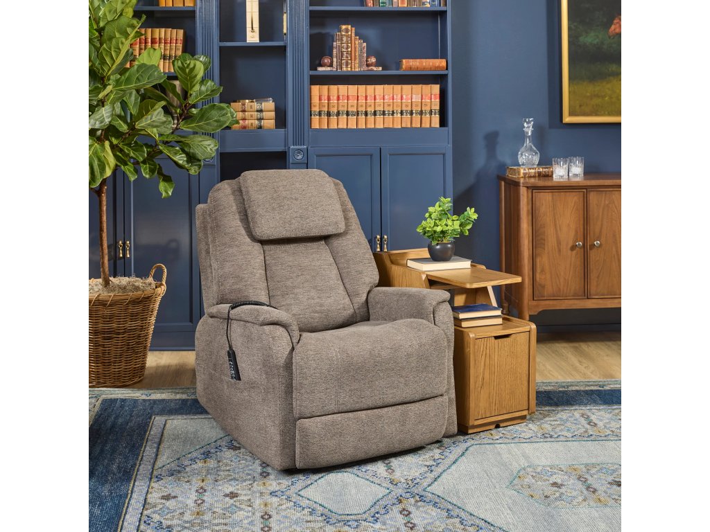 Zecliner Model 3+ Petite Fabric Power Lift Recliner with Power Headrest, Lumbar, Heat & Massage - image 5