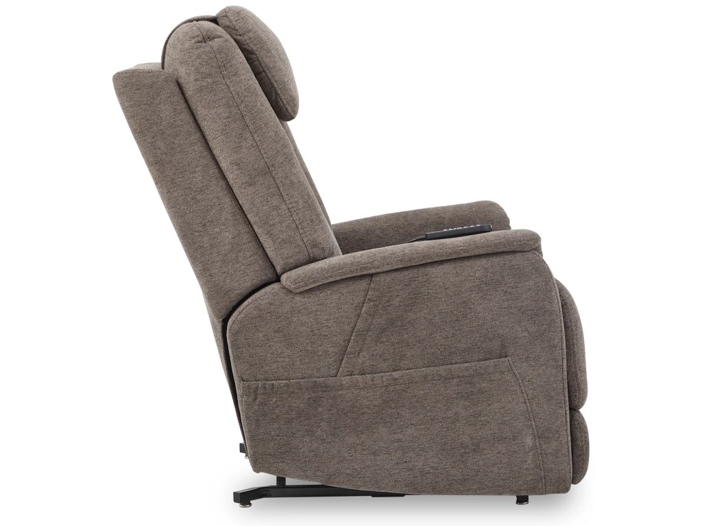 Zecliner Model 3+ Umber Fabric Power Rocking Sleep Recliner with Power Headrest, Lumbar, Heat & Massage - image 3