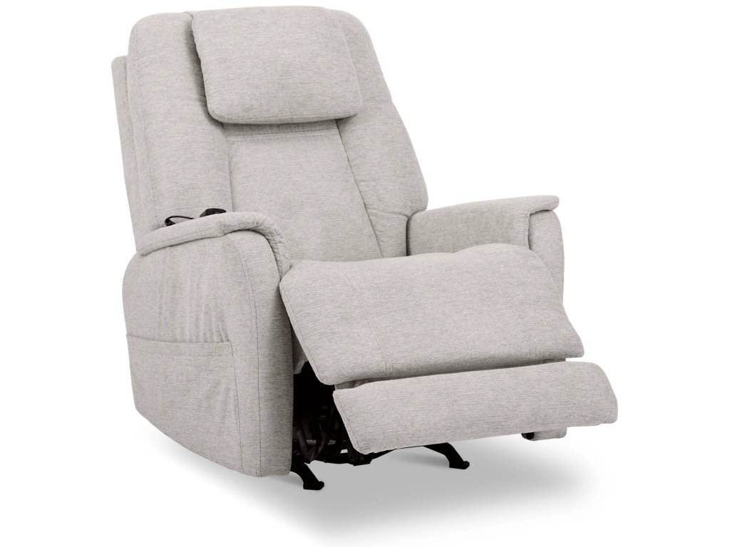 Zecliner Model 3+ Ceramic Fabric Power Rocking Sleep Recliner with Power Headrest, Lumbar, Heat & Massage - image 3