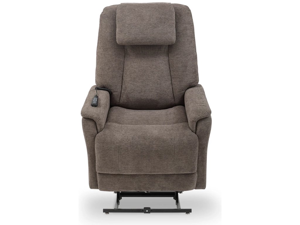 Zecliner Model 3+ Umber Fabric Power Lift Sleep Recliner with Power Headrest, Lumbar, Heat & Massage - image 2