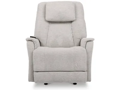 Zecliner Model 3+ Ceramic Fabric Power Lift Sleep Recliner with Power Headrest, Lumbar, Heat & Massage