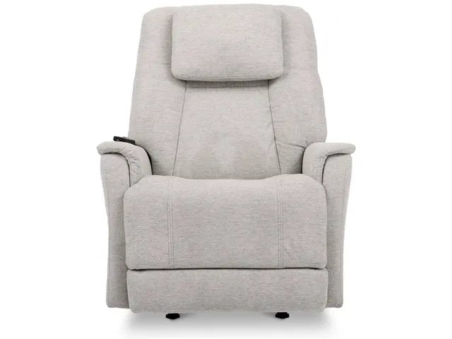 Zecliner Model 3+ Ceramic Fabric Power Lift Sleep Recliner with Power Headrest, Lumbar, Heat & Massage