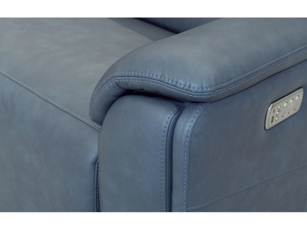 Vernon Admiral Fabric Power Reclining Sectional with Power Headrest, Lumbar, Heat, & Massage - image 5