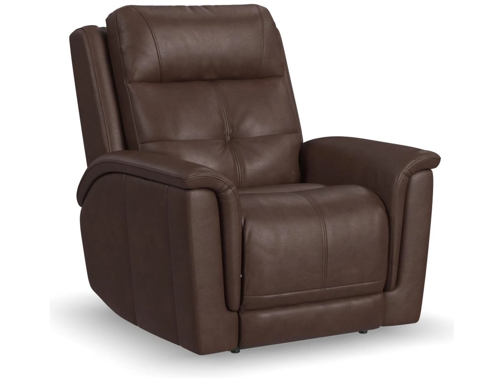 Ranger Leather Power Recliner with Power Headrest, Lumbar, Heat & Massage - main image