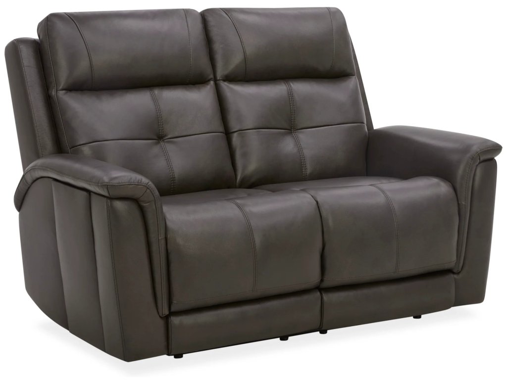 Ranger Leather Power Reclining Loveseat with Power Headrest, Lumbar, Heat & Massage - main image