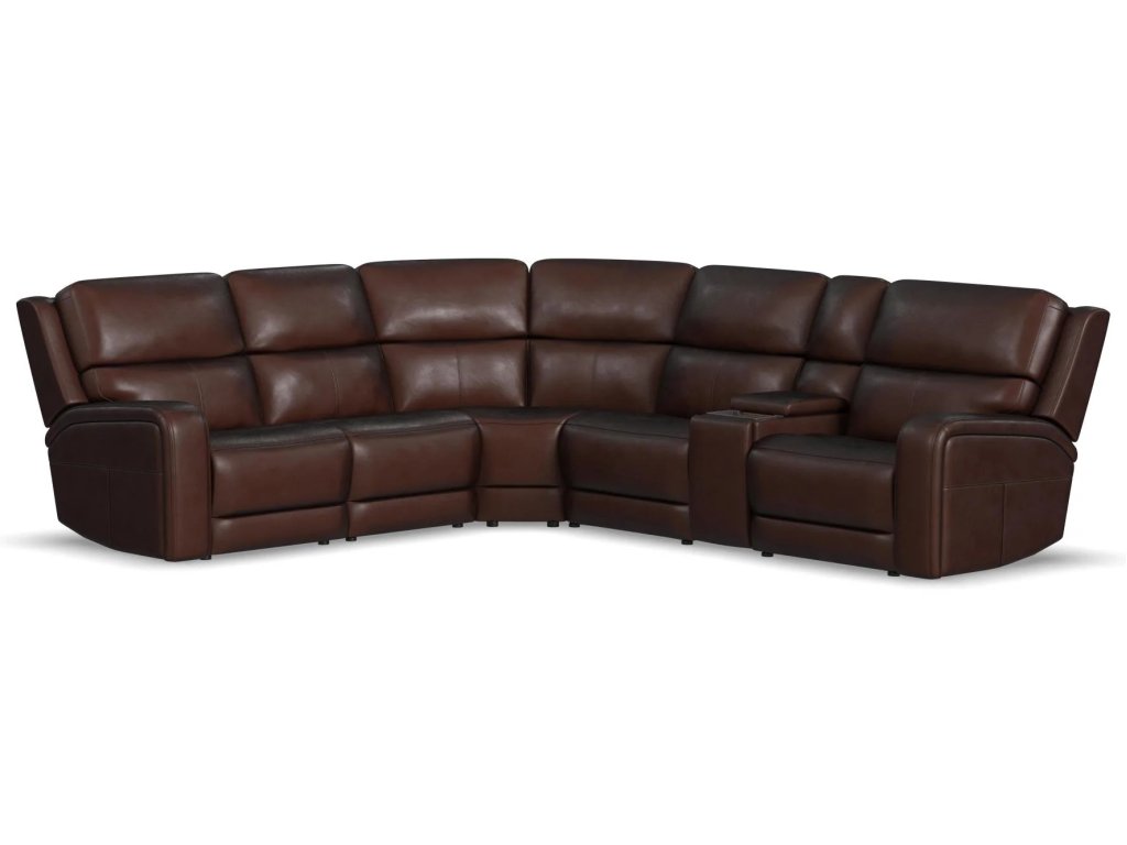 Oasis Leather Sectional - main image