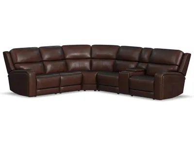 Oasis Leather Sectional