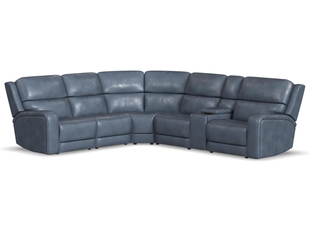 Oasis Leather Sectional - main image