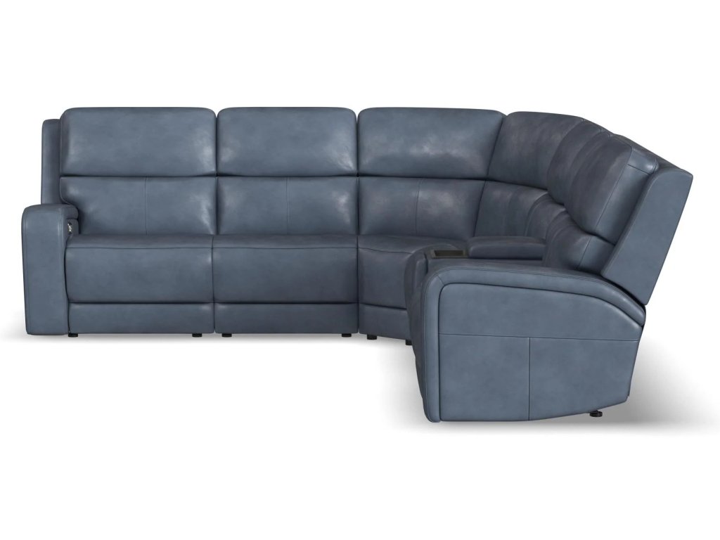 Oasis Leather Sectional - image 1