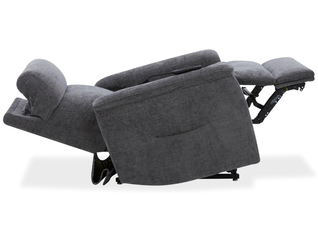 Luma Petite Fabric Petite Power Lift Recliner with Power Headrest, Lumbar, Heat & Massage - image 9