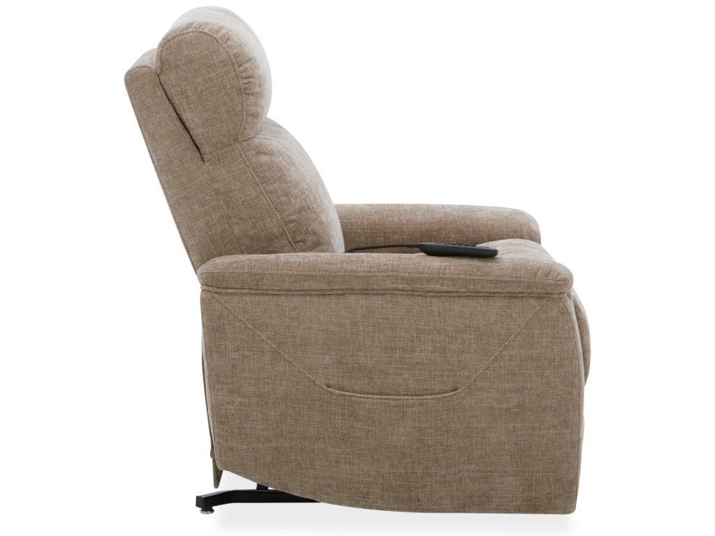 Luma Fabric Power Lift Recliner with Power Headrest, Lumbar, Heat & Massage - image 2