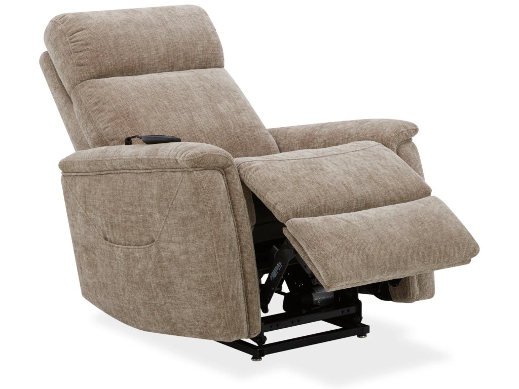 Luma Fabric Power Lift Recliner with Power Headrest, Lumbar, Heat & Massage - image 3