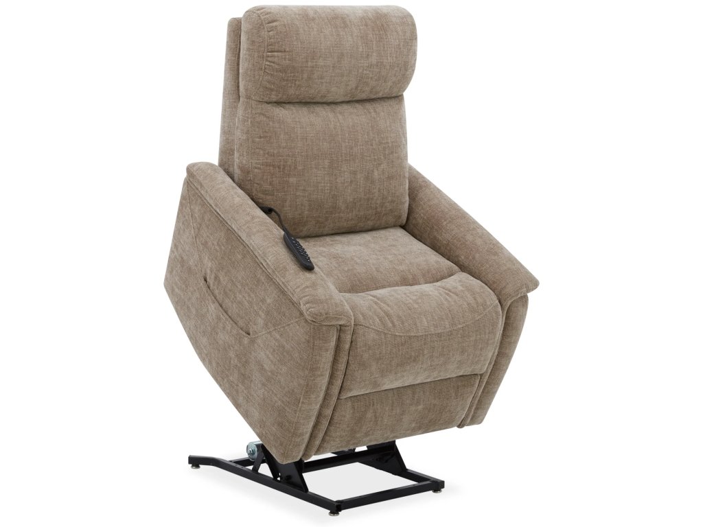 Luma Fabric Power Lift Recliner with Power Headrest, Lumbar, Heat & Massage - image 4