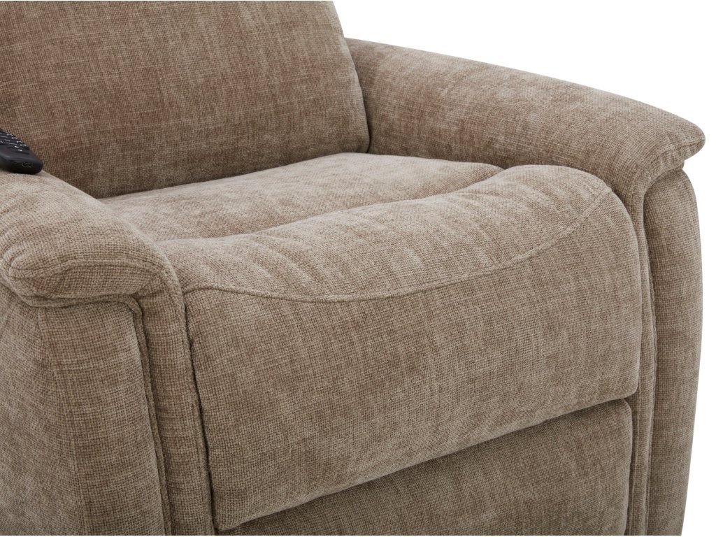 Luma Fabric Power Lift Recliner with Power Headrest, Lumbar, Heat & Massage - image 5