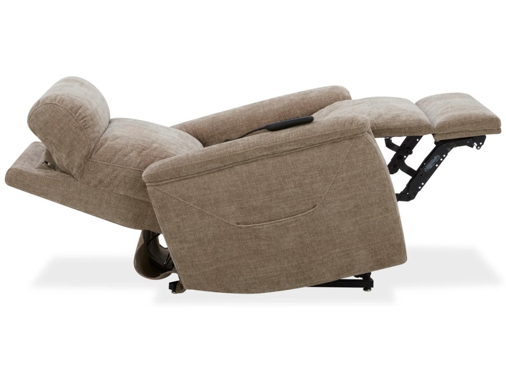 Luma Fabric Power Lift Recliner with Power Headrest, Lumbar, Heat & Massage - image 7