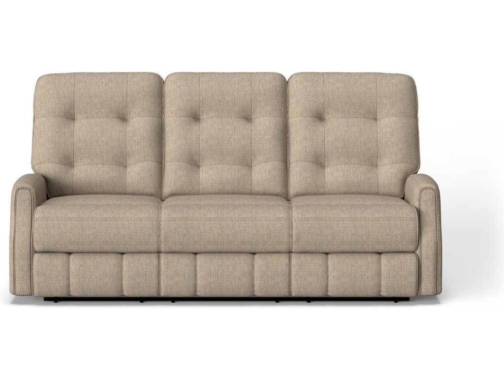 Devon Fabric Power Reclining Sofa - image 4