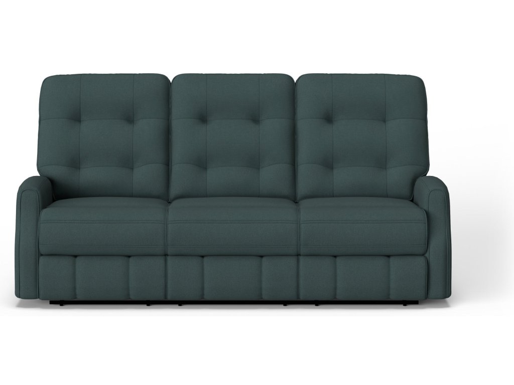 Devon Fabric Power Reclining Sofa with Power Headrests - image 4